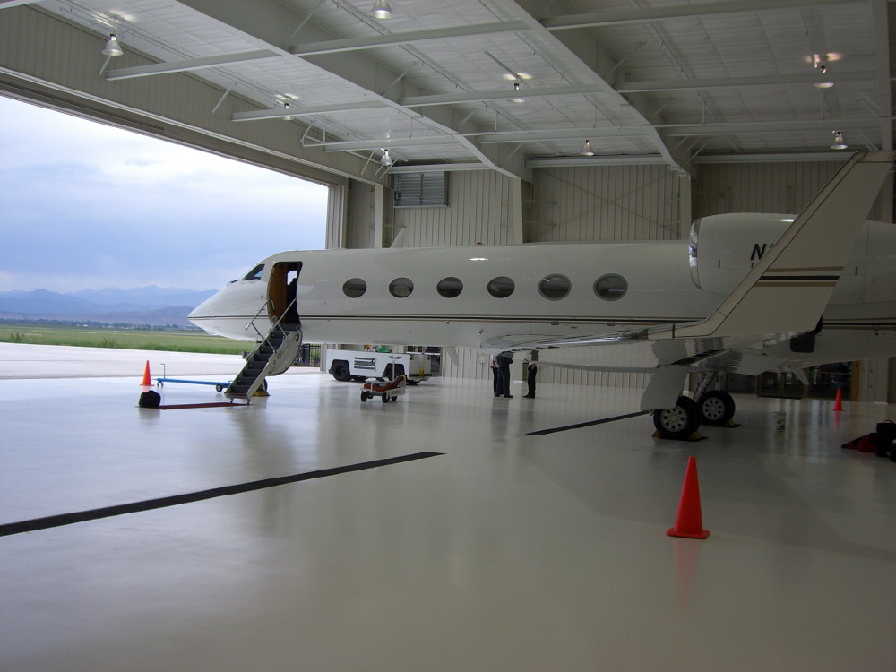 Choosing the Right Industrial Floor Coating System for Your Airport Hangar